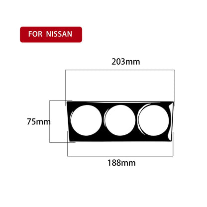 For Nissan 350Z 2003-2009 Car Air Conditioning Adjustment Decorative Stickers, Left and Right Drive Universal, Car Air Conditioning Adjustment
