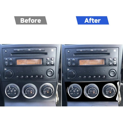 For Nissan 350Z 2003-2009 Car Air Conditioning Adjustment Decorative Stickers, Left and Right Drive Universal, Car Air Conditioning Adjustment