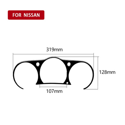 For Nissan 350Z 2003-2009 Car Speedometer Surround Decorative Stickers, Left and Right Drive Universal, Car Speedometer Surround