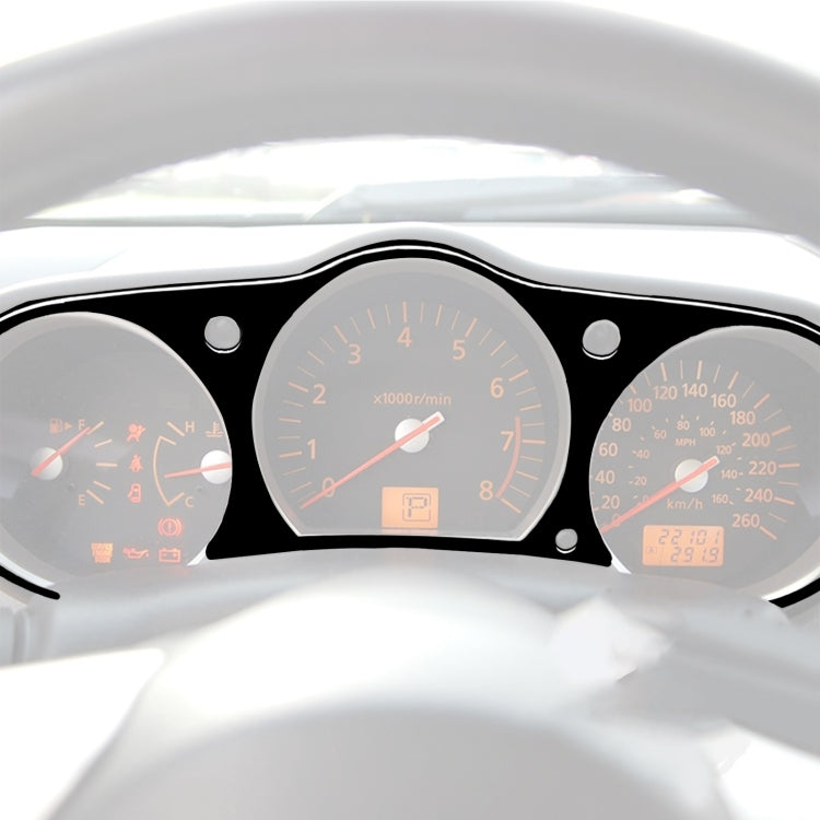 For Nissan 350Z 2003-2009 Car Speedometer Surround Decorative Stickers, Left and Right Drive Universal, Car Speedometer Surround