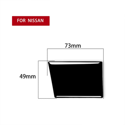 For Nissan 350Z 2003-2009 Car Co-pilot Storage Compartment Lock Decorative Stickers, Left Drive, Storage Compartment Lock, Left Drive
