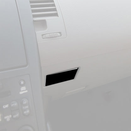 For Nissan 350Z 2003-2009 Car Co-pilot Storage Compartment Lock Decorative Stickers, Left Drive, Storage Compartment Lock, Left Drive