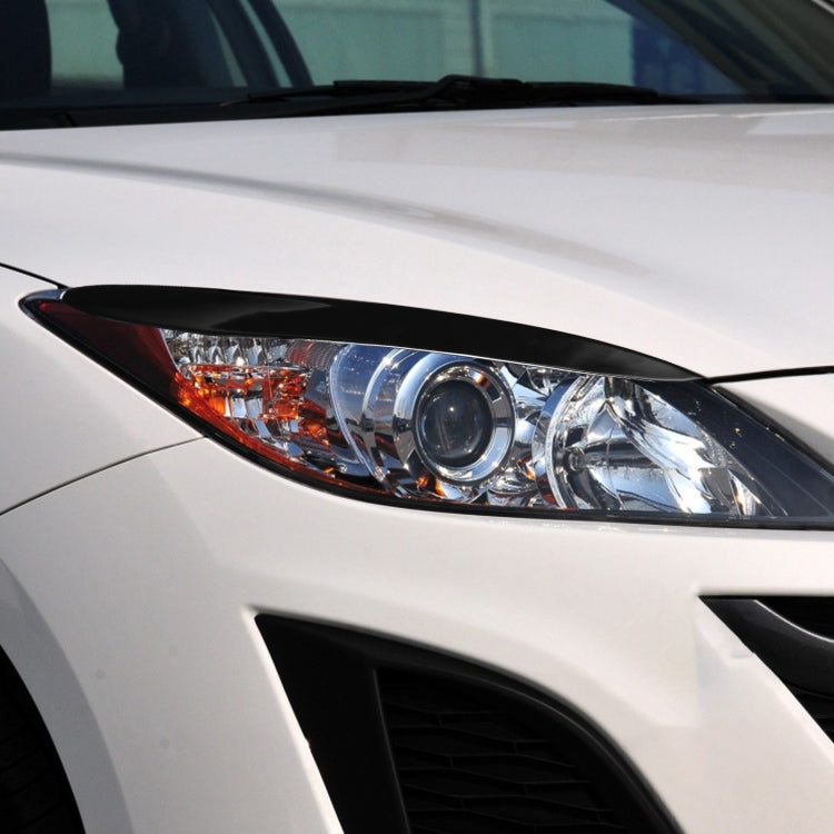Car ABS Light Eyebrow For Mazda 3 2010-2013, For Mazda 3 2010-2013