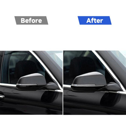 For BMW 5 Series F10 2011-2017 Car Rearview Mirror Bumper Strip Decorative Sticker, Left and Right Drive Universal, Rearview Mirror Bumper