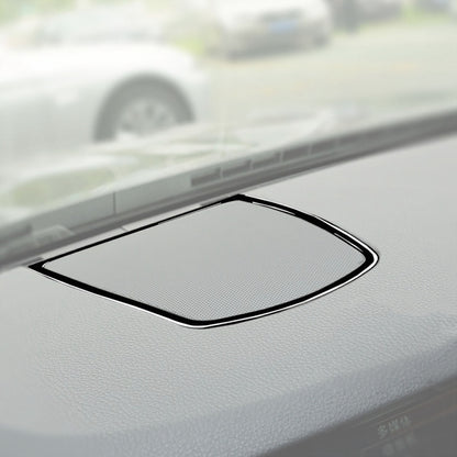 For BMW 5 Series F10 2011-2017 Car Instrument Big Horn Frame Decorative Sticker,Left and Right Drive Universal, Instrument Big Horn Frame