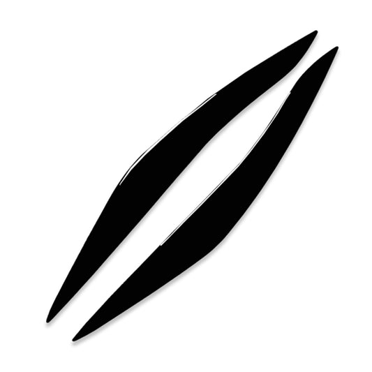 For BMW 5 Series F10 2010-2013 Car Lamp Eyebrow Decorative Sticker,Left and Right Drive Universal, For BMW 5 Series F10 2010-2013 Lamp Eyebrow