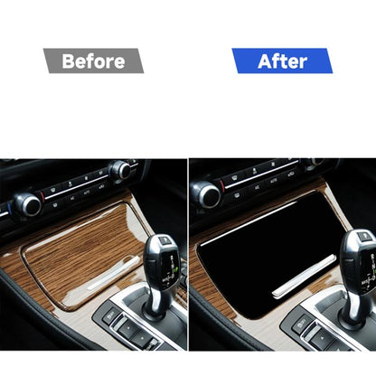For BMW 5 Series F10 2011-2017 Car Storage Box Decorative Sticker,Left and Right Drive Universal, Storage Box