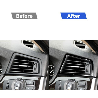 For BMW 5 Series F10 2011-2017 Car Side Air Outlet Frame Decorative Sticker,Right Drive, Side Air Outlet Frame,Right Drive
