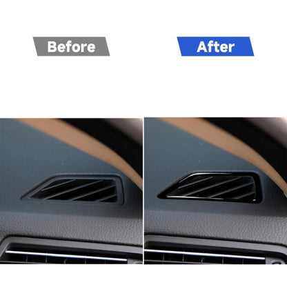 For BMW 5 Series F10 2011-2017 Car Instrument Air Outlet Decorative Sticker,Left Drive, Instrument Outlet, Left Drive