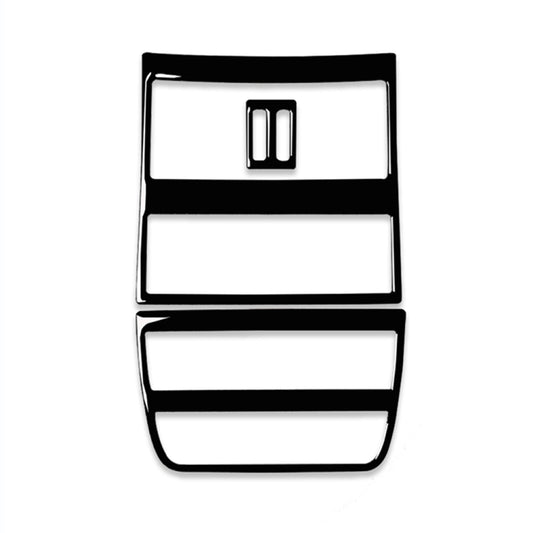 For BMW 5 Series F10 2011-2017 4pcs Car Rear Air Outlet Decorative Sticker,Left and Right Drive Universal, Rear Air Outlet Decorative