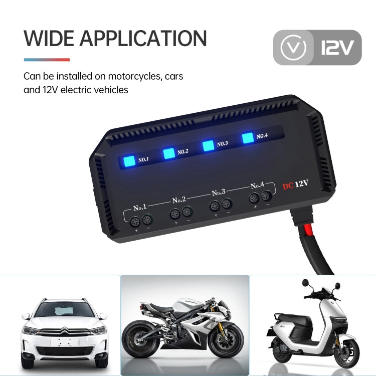 CS-1785A1 Motorcycle / Car Relay Quick Wiring Fuse Box, CS-1785A1 12V