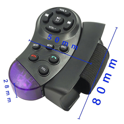 Car 11 Key Multimedia Steering Wheel Remote Controller, 11 Key