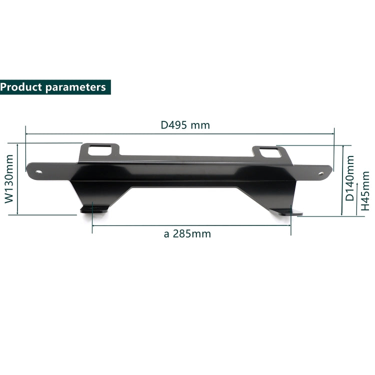 ZL-2064L Car Left Side Rear Seat Isofix Child Seat Interface for Toyota Camry 2006-2013, ZL-2064L