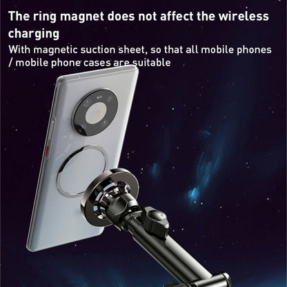 Yesido C158 2 in 1 Magnetic Ring Car Dashboard Air Vent Phone Holder, C158