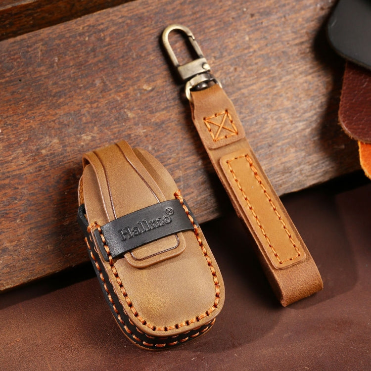 For Ford Focus/Mondeo/Maverick/Explorer/Escort/Edge 2017-2018 C231 Car Key Leather Protective Case, C231