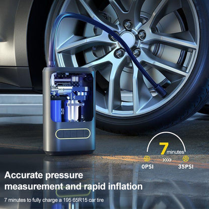ATJ-8466 Portable Car Tire Air Pump Digital Display Wireless Electric Air Pump, Style: Lithium Battery, Lithium Battery Style