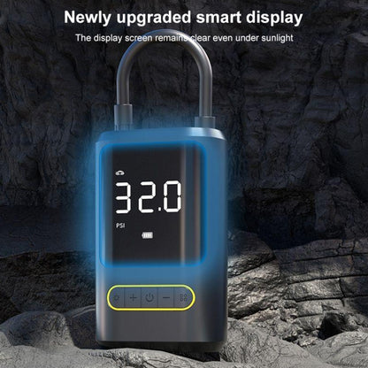 ATJ-8466 Portable Car Tire Air Pump Digital Display Wireless Electric Air Pump, Style: Lithium Battery, Lithium Battery Style