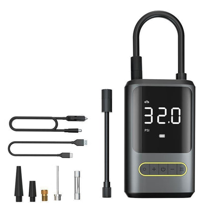 ATJ-8466 Portable Car Tire Air Pump Digital Display Wireless Electric Air Pump, Style: Dual Power, Dual Power Style