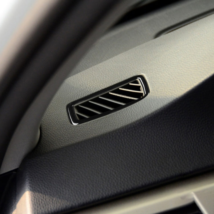 For BMW 3 Series E90 2005-2012 2pcs Car Instrument Air Outlet Frame Decorative Sticker, Left and Right Drive Universal, Car Instrument Air Outlet Frame
