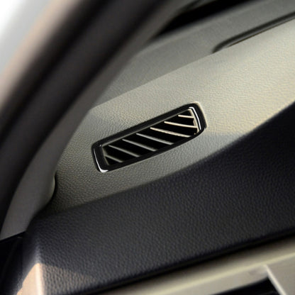 For BMW 3 Series E90 2005-2012 2pcs Car Instrument Air Outlet Frame Decorative Sticker, Left and Right Drive Universal, Car Instrument Air Outlet Frame