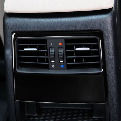 For BMW 3 Series E90/E92 2005-2012 Car Rear Air Vents without Holes Decorative Sticker, Left and Right Drive Universal, Car Rear Air Vents without Holes