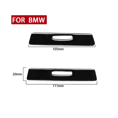 For BMW 3 Series E90 2005-2012 2pcs Car Cup Holder Decorative Sticker,  Left and Right Drive Universal, Car Cup Holder