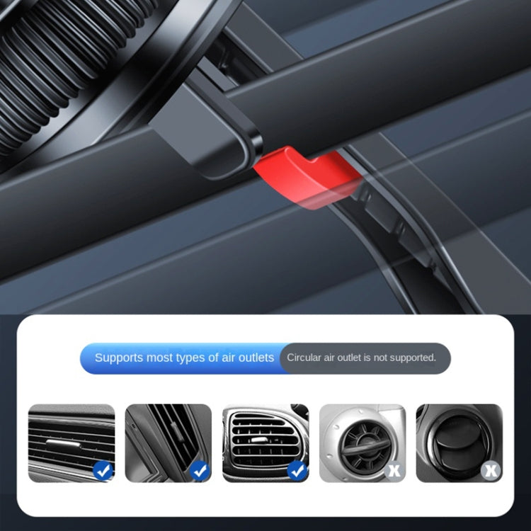 F23 Car Air Outlet Vent Magnetic Phone Navigation Mount Bracket, F23