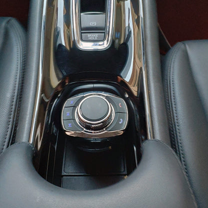 Multifunctional Car Cup Holder Wireless Knob Button Steering Wheel Button Remote Control without Light, without Light