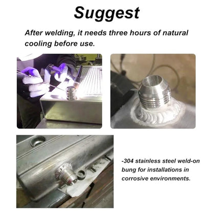 AN6 Car Oil Pipe Joint Breathable Pot Connector, AN6