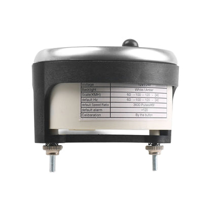 Car Modified 85mm 2 in 1 LCD Instrument Speedometer + Odometer, Speedometer + Odometer
