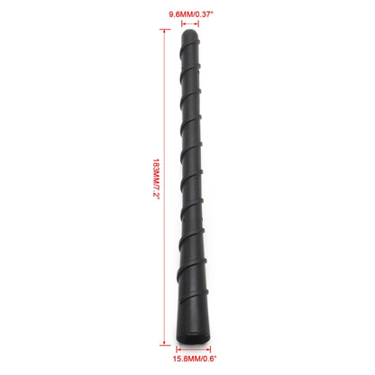 For Ford F150 / Dodge RAM Car Modified 176mm Helical Antenna Mast, ANT-1005-BK