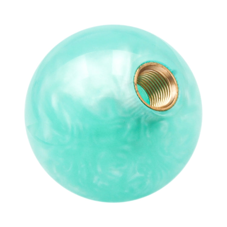 Car Modified Marble Star Gear Head Shifter Cover with Adapter, Light Green, Light Blue, Purple, Pink, Green
