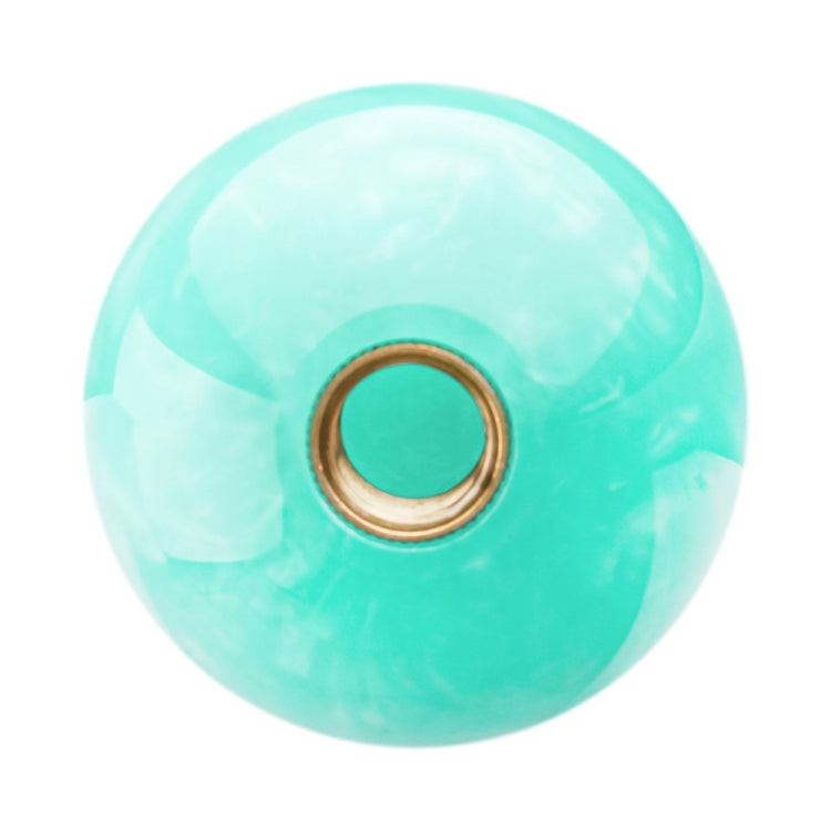 Car Modified Marble Star Gear Head Shifter Cover with Adapter, Light Green, Light Blue, Purple, Pink, Green