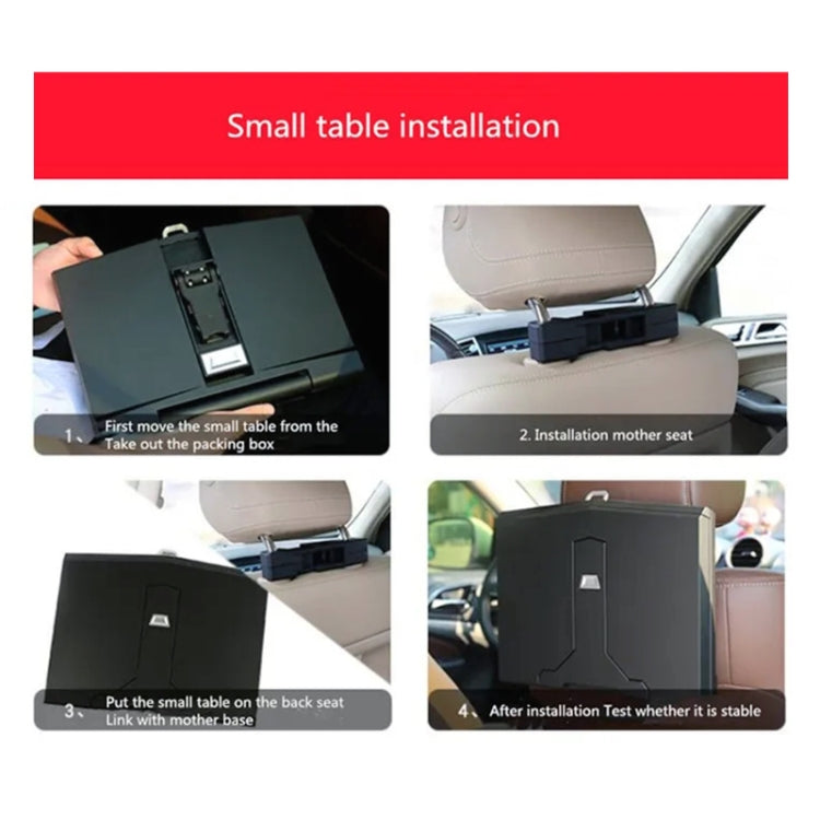 Car Folding Computer Table Chair Back Dining Table, Folding Computer Table