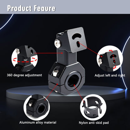 1pcs LT02 Motorcycle Light Universal Bracket, 1pcs