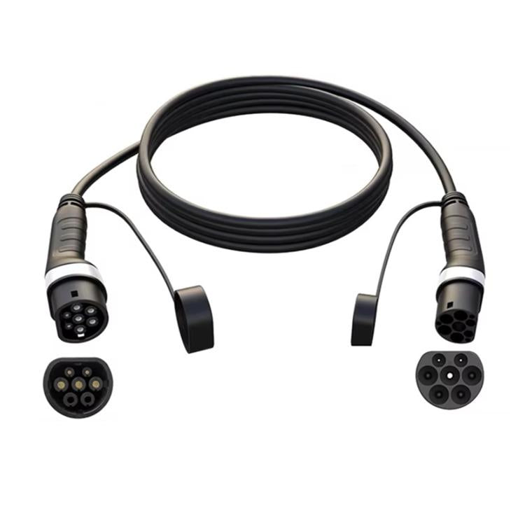Feyree European Standard New Energy Electric Vehicle Charging Pile Double-ended Extension Cable, 250V 32A