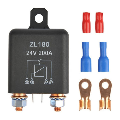24V 200A Car Start Relay with Accessories, 24V