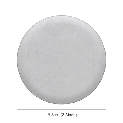 4 in 1 Car Four Leaf Clover Pattern Wheel Hub Decorative Sticker, Diameter: 5.8cm, Four Leaf Clover Pattern