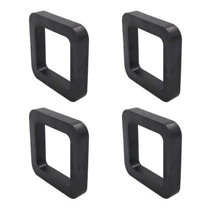 CP-3015 4 in 1 Car 2 inch Trailer Hitch Receiver Silencer Pad, 4 in 1
