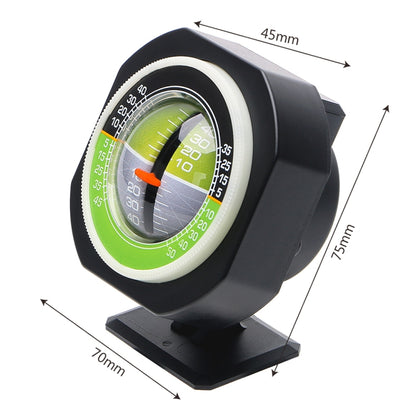 PDY-5 Car Inclinometer Level Meter Car Decoration with LED Light, PDY-5