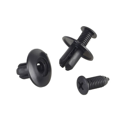 100 in 1 Universal Car Plastic Fasteners Rivet Clips Set, 100 PCS
