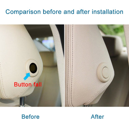 For BMW 3 Series F30 Left Driving Car Front Headrest Switch Button, For BMW 3 Series F30