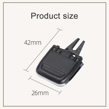 For Porsche Macan 2010-2016 Car Left and Right Air Conditioning Air Outlet Paddle 95B819702D-1, For Porsche Macan Left and Right