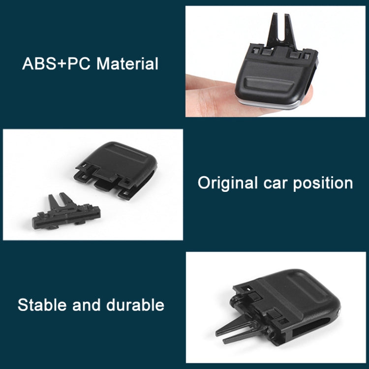 For Porsche Macan Car Middle Air Conditioning Air Outlet Paddle 95B819201B-1, For Porsche Macan Middle