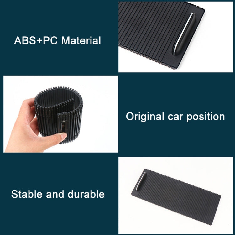 For Volkswagen Golf 7 14-20 Car Central Water Cup Holder Cover, Left Driving, For Golf 7 14-20