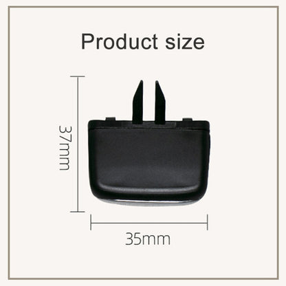 For Toyota Previa Left-hand Drive Car Left and Right Air Conditioning Air Outlet Paddle 55670-28250, For Toyota Previa (Black), For Toyota Previa (Beige)