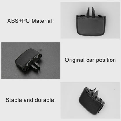 For Toyota Previa Left-hand Drive Car Left and Right Air Conditioning Air Outlet Paddle 55670-28250, For Toyota Previa (Black), For Toyota Previa (Beige)