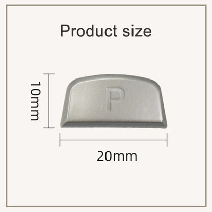 P Key Gear Lever Handball Switch Shift Button for Land Rover Range Rover Jaguar F-TYPE, Left Driving
