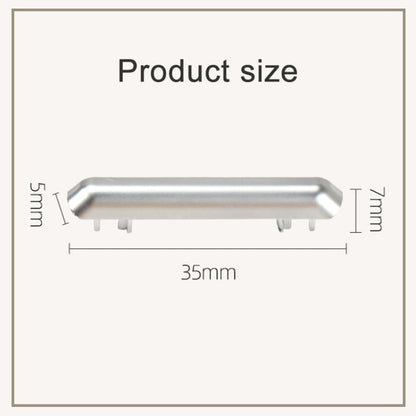 Air Outlet Adjustment Electroplating Strip for Land Rover Range Rover Evoque 2012-2019, Left Driving