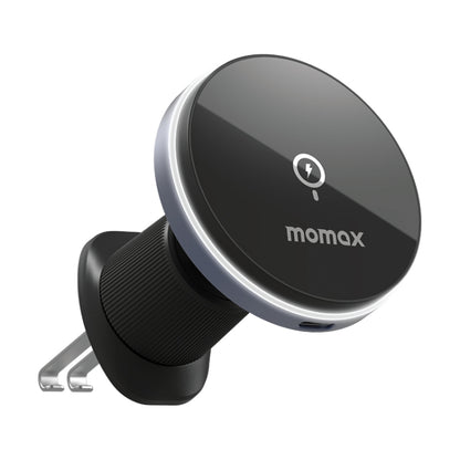 MOMAX CM25A Magnetic Wireless Charger Car Air Outlet Phone Holder, CM25A